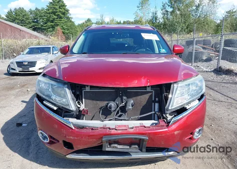 2015 Nissan Pathfinder Sl from USA, damaged, VIN 5N1AR2MM1FC663647